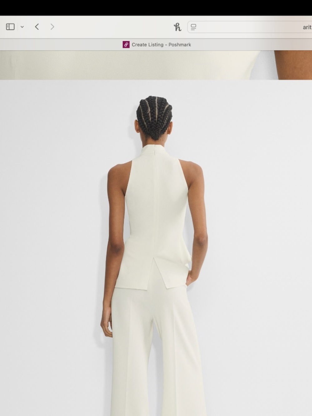 Aritzia Babaton Photostat Halter Top - Picture 2 of 2